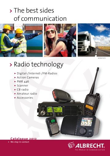 Ranges of walkie-talkies (PMR 446) - ALAN ELECTRONICS GmbH