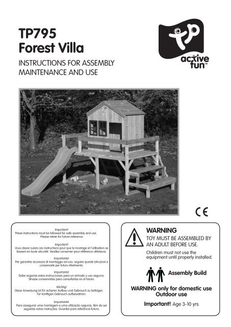 TP795 Forest Villa - TP Toys