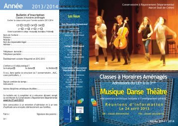 Musique Danse ThÃ©Ã¢tre - CrÃ©teil