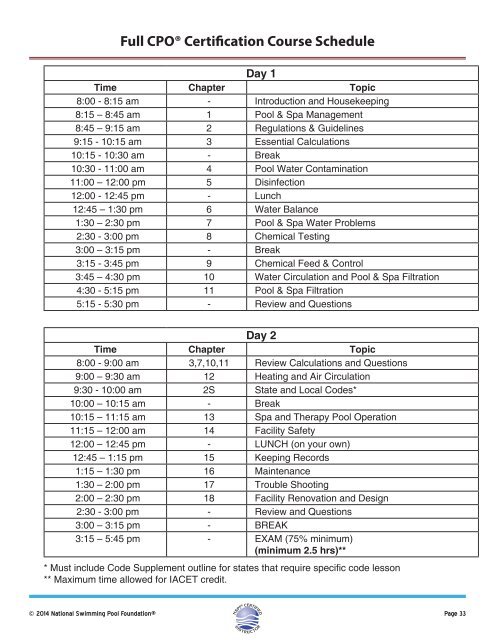 English Instructor Manual (PDF) - Metric Version - National ...