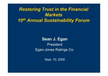 ppt - The Sustainability Forum