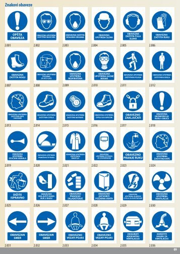 Znakovi obaveze - www.todorovicdoo.com