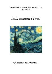 Scuola secondaria di I grado Quaderno del 2010/2011