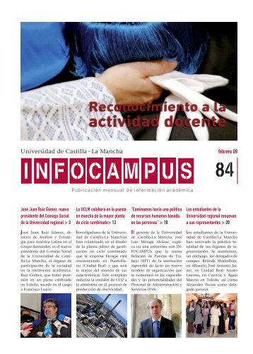 INFOCAMPUS 84.indd - Universidad de Castilla-La Mancha