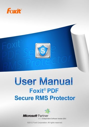 Working with Foxit PDF Secure RMS Protector - Parent Directory