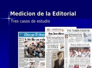 Medicion de la Editorial