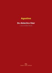 Agostino De dialectica liber