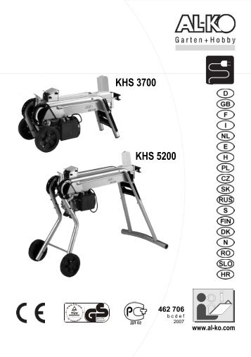 KHS 5200 KHS 3700 - AL-KO