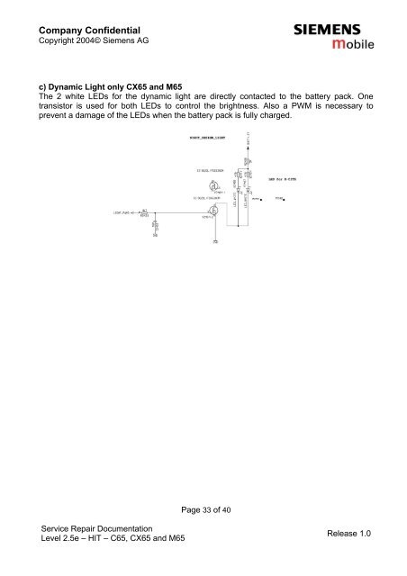 Service Repair Documentation Level 2.5e – HIT ... - Altehandys.de