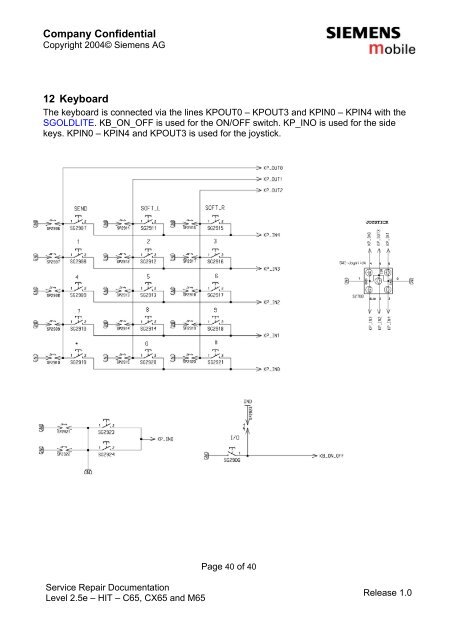 Service Repair Documentation Level 2.5e – HIT ... - Altehandys.de