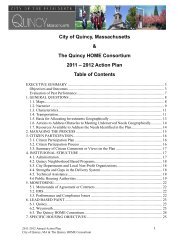 2011-12 Action Plan - City of Quincy