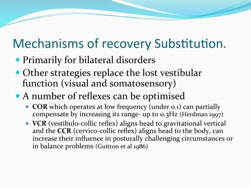 Vestibular rehabilitation - acpin