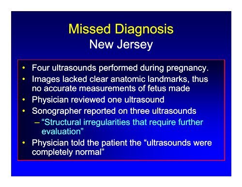 Liability in Obstetrical and Gynecologic Ultrasound - Cmebyplaza.com