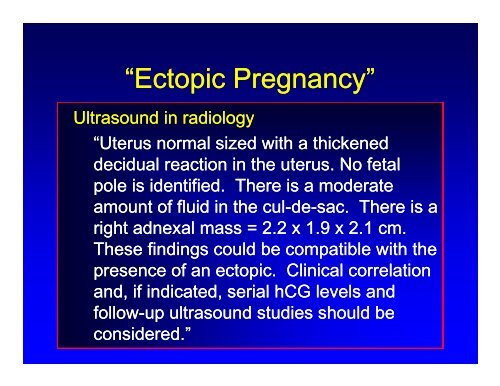 Liability in Obstetrical and Gynecologic Ultrasound - Cmebyplaza.com