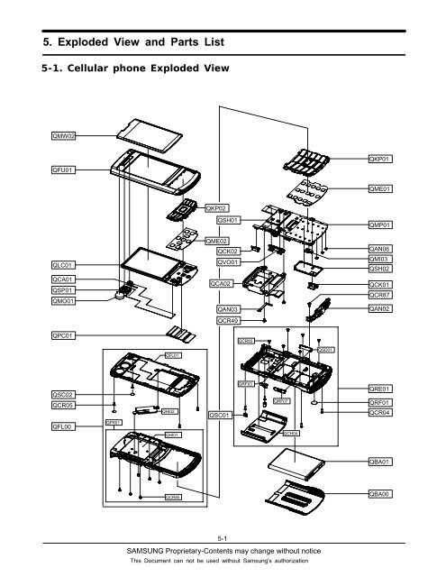 Samsung SGH-G810 service manual - Altehandys.de