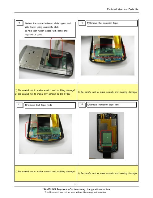 Samsung SGH-G810 service manual - Altehandys.de