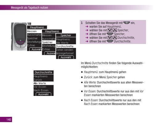 Gebrauchsanweisung - bei Accu-Chek