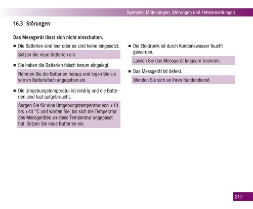 Gebrauchsanweisung - bei Accu-Chek