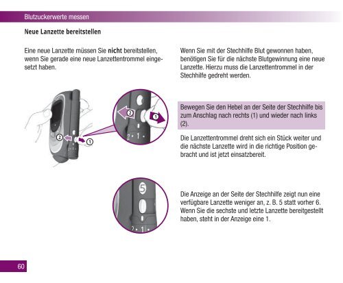 Gebrauchsanweisung - bei Accu-Chek