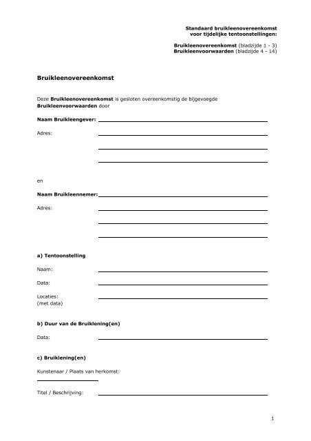 Loan Agreement_nl