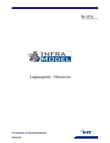 infraModel Loppuraportti - Yhteenveto