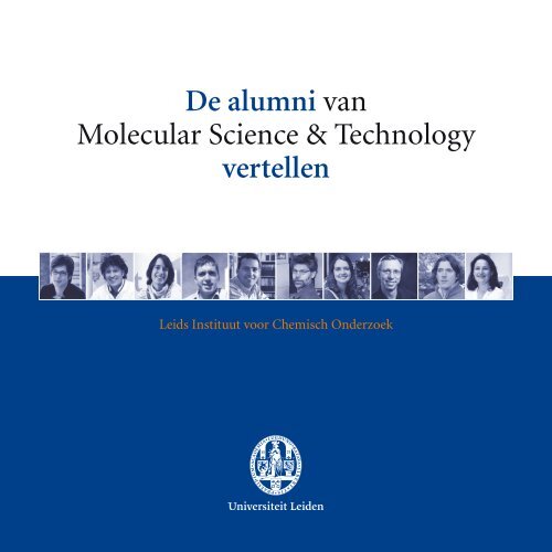 Molecular Science & Technology - Faculteit der Wiskunde en ...