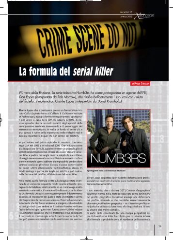 La formula del serial killer - Caressa.it