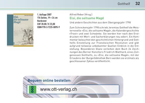 Verlagsprogramm herunterladen - Ott Verlag