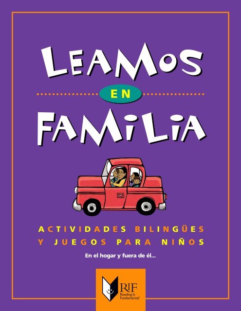 Leamos en familia: Actividades bilingües y juegos para niños