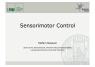 Computational Sensorimotor Control - Ludwig-Maximilians ...