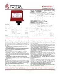 Training Manual Potter Electric Signal Company Llc