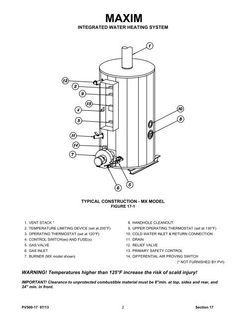 Water Heater Manual - Pvi.com