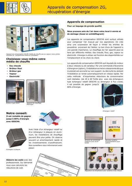 Installations de - Gescha GmbH