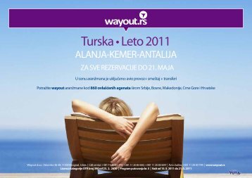 Turska â¢ Leto 2011 - Wayout