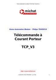 telecommande courant porteur tda5051a