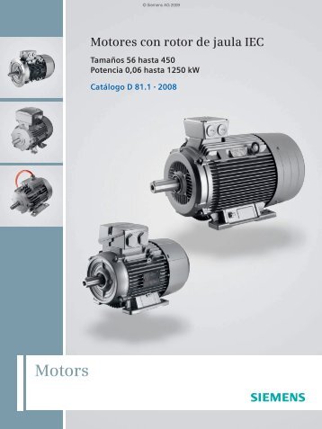 Motores con rotor de jaula IEC - Tecnica Industriale Srl