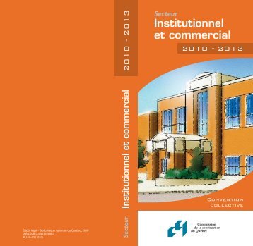 Institutionnel et commercial - CCQ