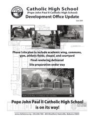 June 2009 - Pope John Paul II Catholic High School