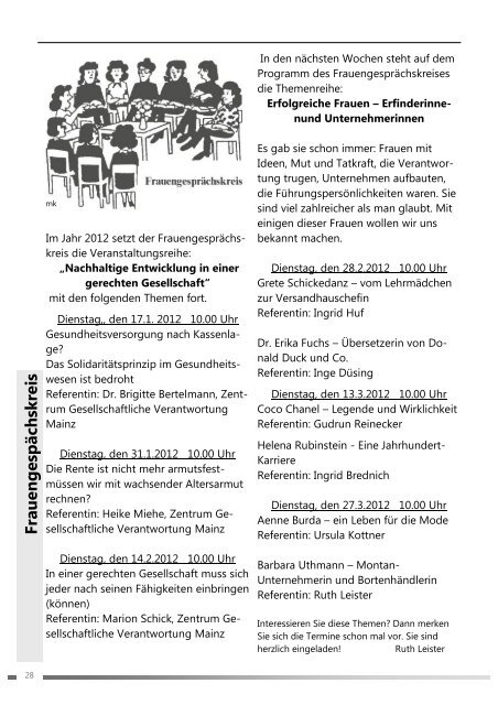 Weihnachten 2011 - Evangelische Kirchengemeinde Zornheim