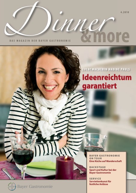 eventmacherin nadine pauls - Bayer Gastronomie GmbH