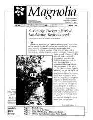 Vol. XII, no. 2, 3 & 4 - Southern Garden History Society