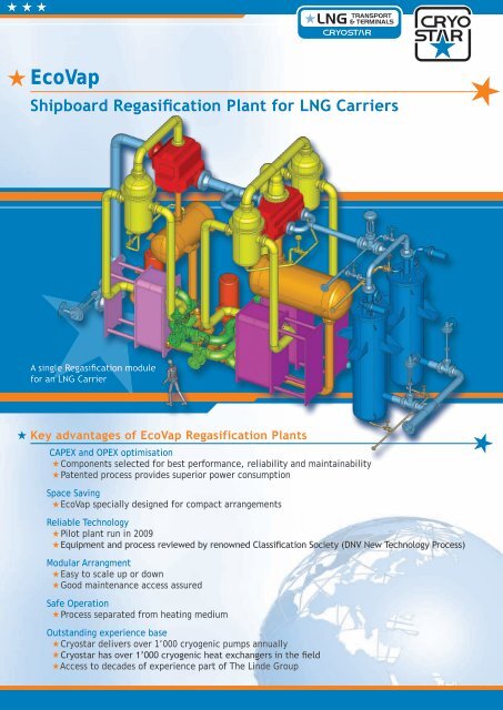 EcoVap Shipboard Regasification Plant for LNG Carriers - Cryostar