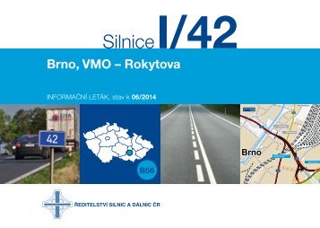 Silnice I/42 Brno, VMO - Rokytova - ÅeditelstvÃ­ silnic a dÃ¡lnic