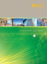 Interim Report 2008 - Investor Relations - Regal Hotels International