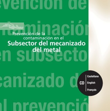 Prevención de contaminación n en subsecto mecanizado de etal ...