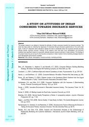 a study on attitudes of indian consumers towards insurance services