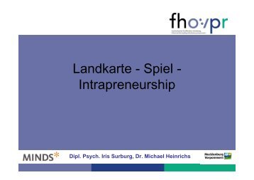 Dipl. Psych. Iris Surburg, Dr. Michael Heinrichs - Intrapreneurship in ...