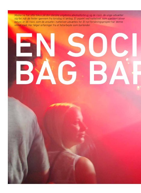 en sociolog bag baren - Stof