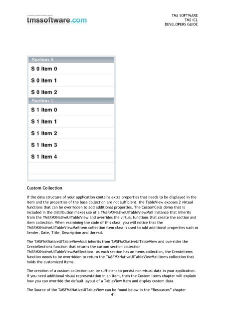 TMS iCL DEVELOPERS GUIDE - TMS Software