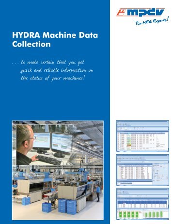 HYDRA - MDE: Machine Data Management - MPDV USA